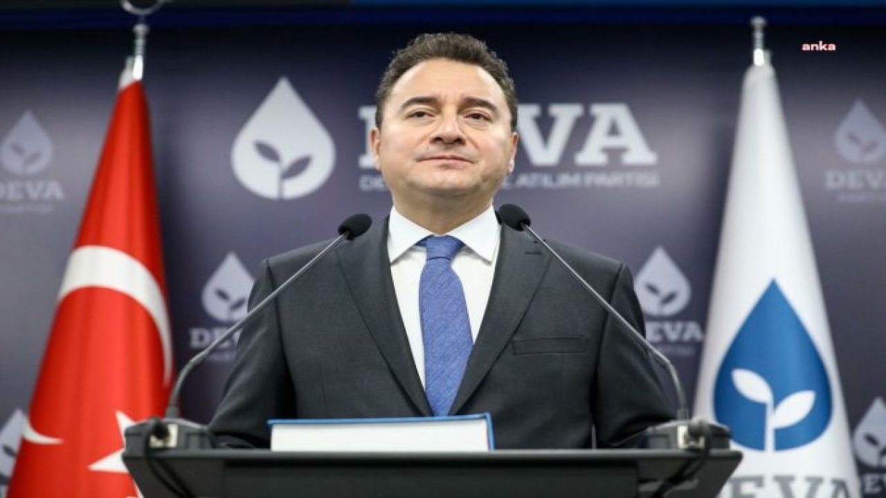 ALİ BABACAN: “21 YILLIK YOL ARKADAŞIM SADULLAH ERGİN İLE İLGİLİ HATALI BİR TARTIŞMANIN DÖNDÜĞÜNÜ GÖRÜYORUM”