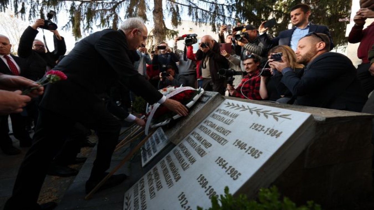 KILIÇDAROĞLU, BULGARİSTAN’DA NAİM SÜLEYMANOĞLU, NURİ ADALI VE MESTANLI ŞEHİTLER ANITLARINI ZİYARET ETTİ