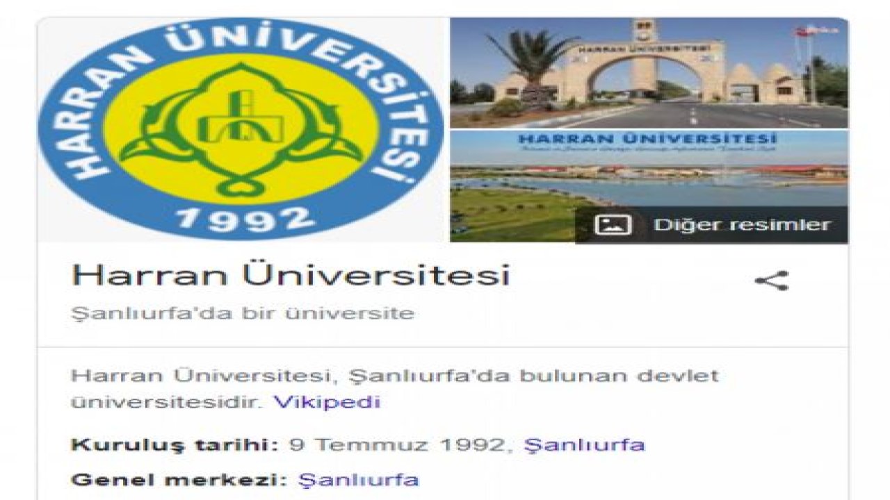 TANAL'DAN ERDOĞAN’A HARRAN ÜNİVERSİTESİ YANITI: “ÜNİVERSİTE 11 TEMMUZ 1992'DE KURULDU. HARRAN ÜNİVERSİTESİ VARKEN AKP DİYE BİR PARTİ YOKTU”