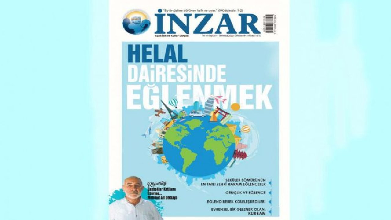 İnzar dergisi "helal dairesinde eğlenmek" başlığı ile okurlarıyla buluştu