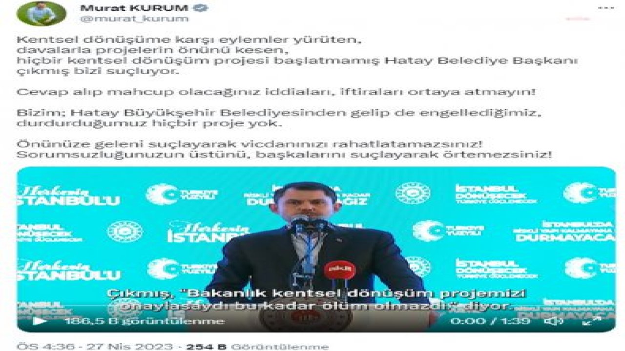 LÜTFÜ SAVAŞ’TAN BAKAN KURUM’A: “BİNLERCE SAYFALIK RAPORLARI VE PLANLARI KAPSAYAN STRATEJİ BELGEMİZİ, 17 KASIM 2021'DE SİZE SUNDUK, BUNUN DA GEREĞİNİ YAPMADINIZ”