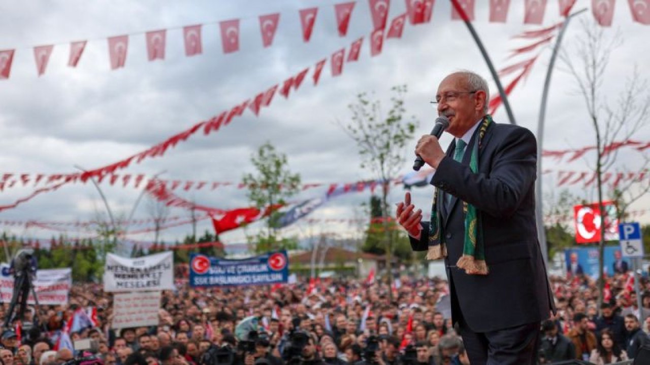 MİLLET İTTİFAKI CUMHURBAŞKANI ADAYI KILIÇDAROĞLU: “NASA’DA ÇALIŞAN BİR TÜRK YİNE TELEFON ETTİ. EĞER SİZ BUNU YAPARSANIZ BEN DE NASA’DAN AYRILACAĞIM VE GELECEĞİM ÇALIŞACAĞIM DEDİ”