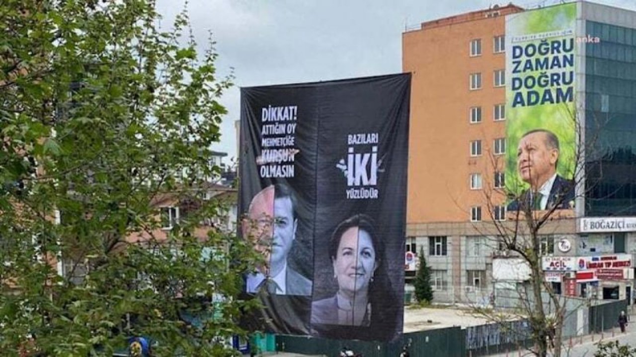 ÜMRANİYE ÜLKÜ OCAKLARINA KILIÇDAROĞLU VE AKŞENER’E YÖNELİK İFTİRA PANKARTI ASILDI. KAFTANCIOĞLU: "SON KEZ UYARIYORUM! İFTİRALARINIZA DEVAM EDERSENİZ NE YAPACAĞIMIZI ÇOK İYİ BİLİYORUM"