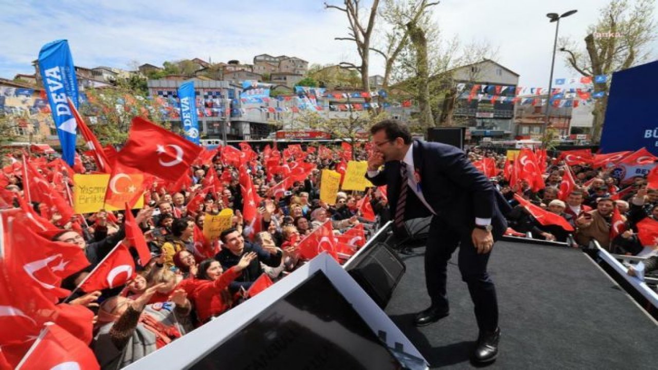 İMAMOĞLU: "BİZE OY VEREN ÂBAD OLSUN, VERMEYEN BERTARAF OLSUN ANLAYIŞINDAN BİR AN ÖNCE KURTULMAMIZ LAZIM"