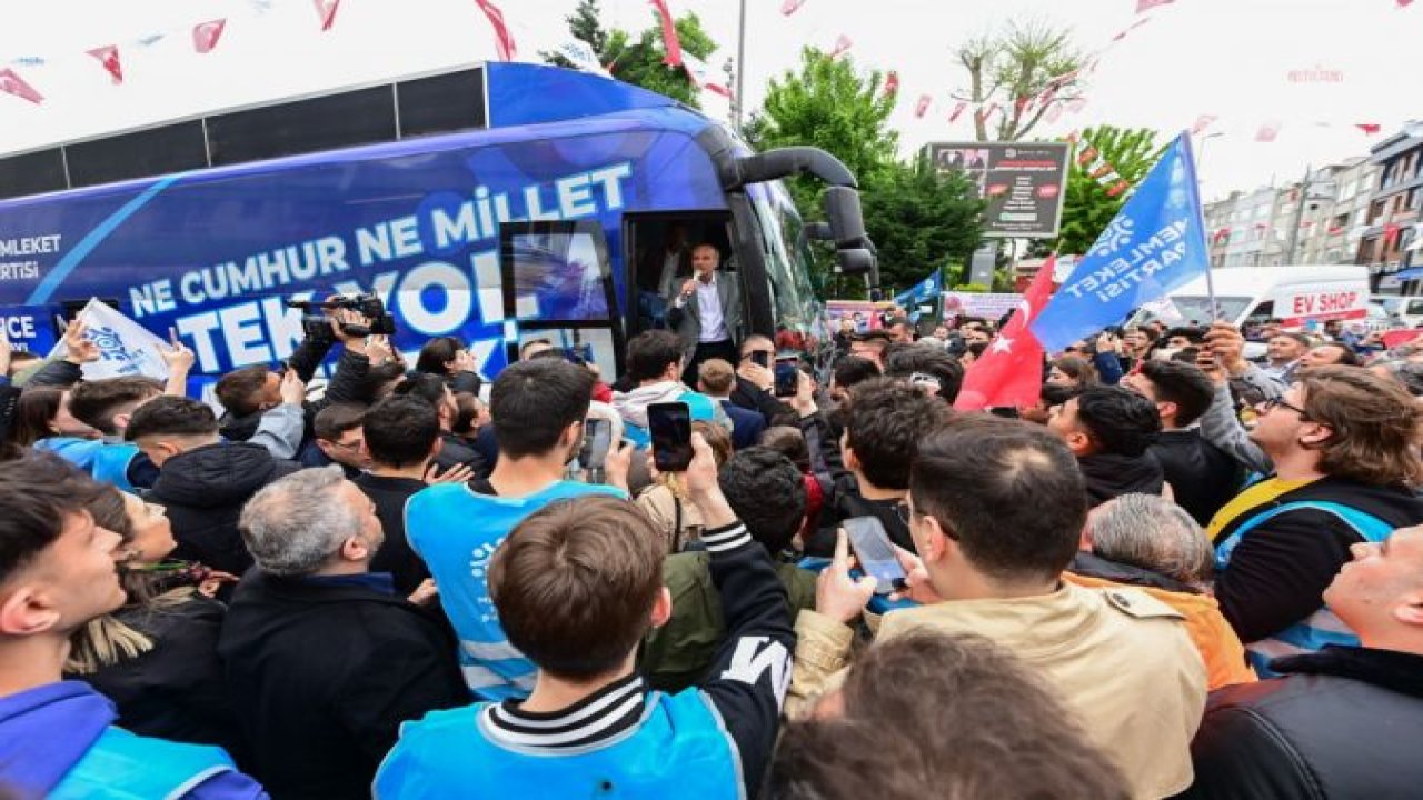 MUHARREM İNCE, İSTANBUL’DA: “MEMLEKET PARTİSİ TBMM’NİN SİGORTASI OLMALIDIR.”