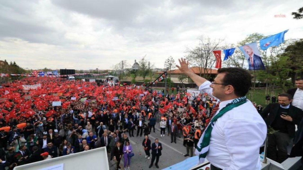 İMAMOĞLU, KONYA’DA: “BİR AVUÇ İNSANIN ÇIKAR DÜNYASI BİTİYOR. ONUN İÇİN ÇILDIRDILAR. ONLARIN TAŞLARI BU MİLLETİN HUZURUNA ATILMIŞTIR. SAKIN KORKMAYIN”