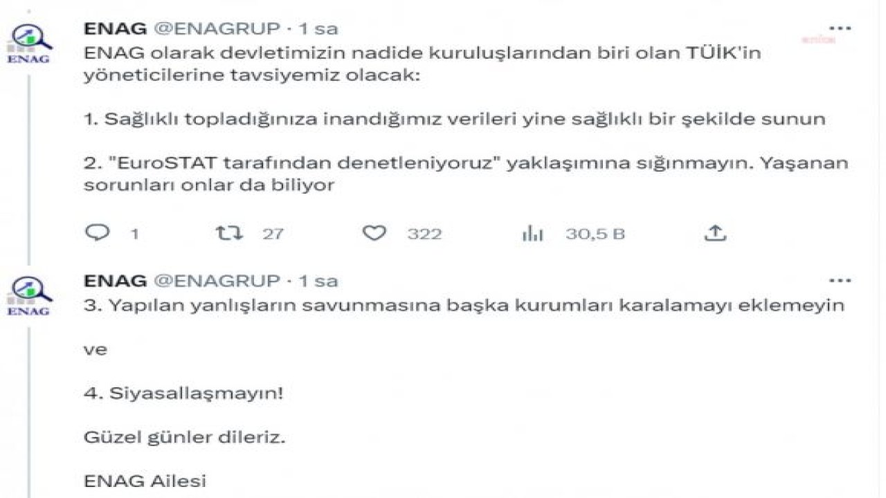 ENAG: AN İTİBARİYLE TÜM DAVALAR ENAG LEHİNE SONUÇLANMIŞTIR