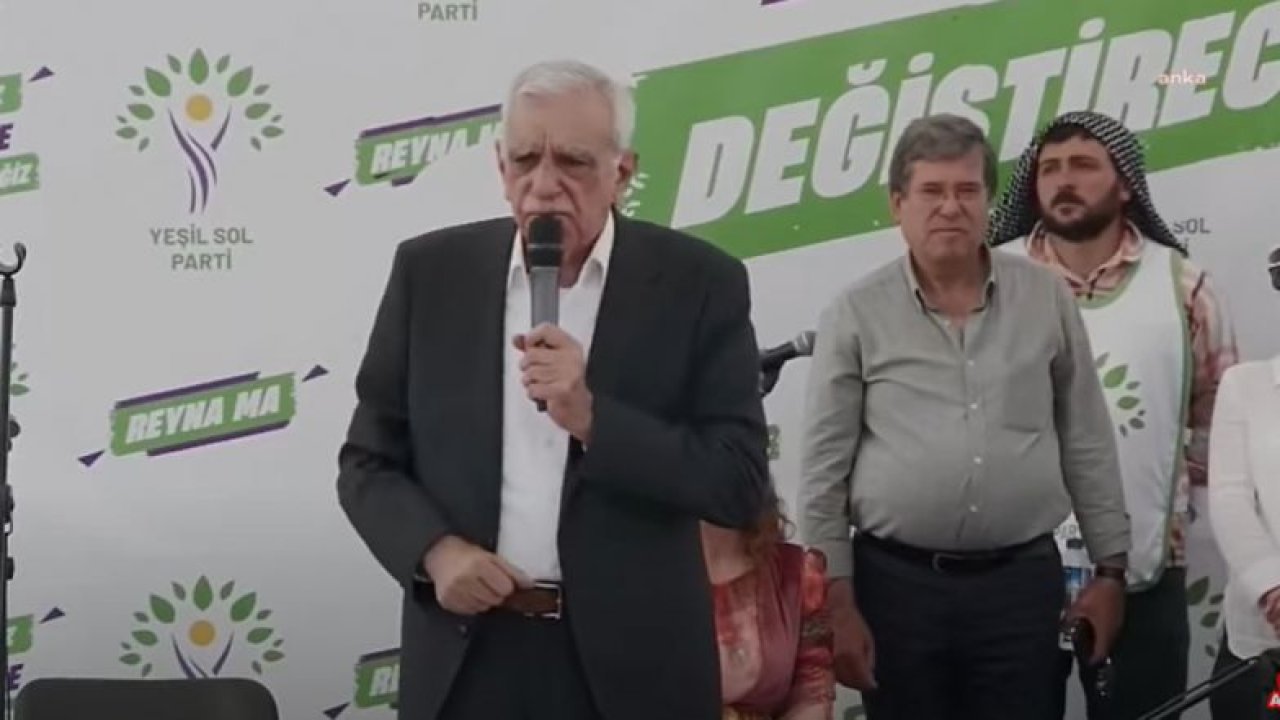 AHMET TÜRK: “İKTİDAR PARTİSİ GİDECEĞİNİ GÖRÜYOR, İMRALI’YA HEYET GÖNDERİYOR”