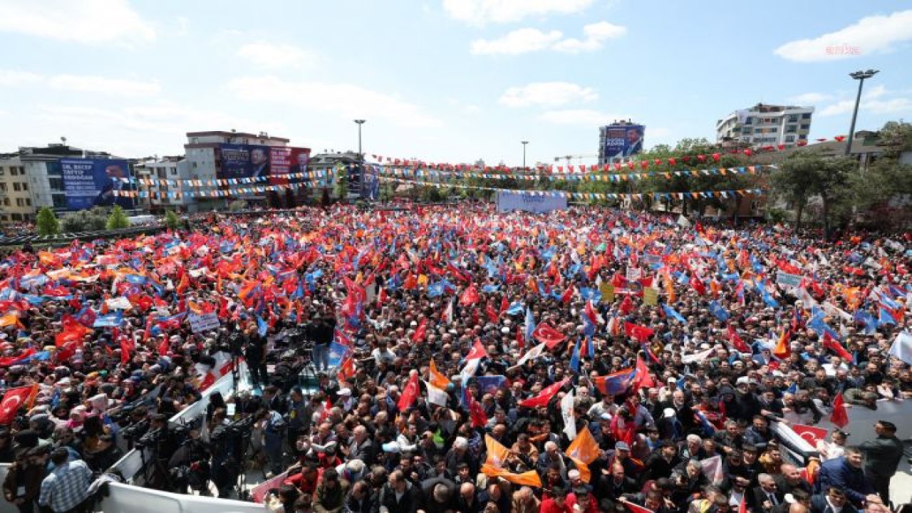 ERDOĞAN: "BİDEN, ‘ERDOĞAN’I DÜŞÜRMEMİZ LAZIM’ DİYE TALİMATI VERDİ. YARIN SANDIKLAR, DEMEK Kİ BİDEN’A DA BİR CEVAP VERECEK"