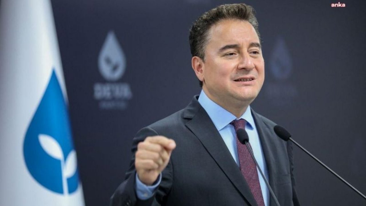 ALİ BABACAN: “SANDIKLARI TERK ETMEYİN, BERABER BÜYÜK BİR DEMOKRASİ HİKAYESİ YAZIYORUZ”