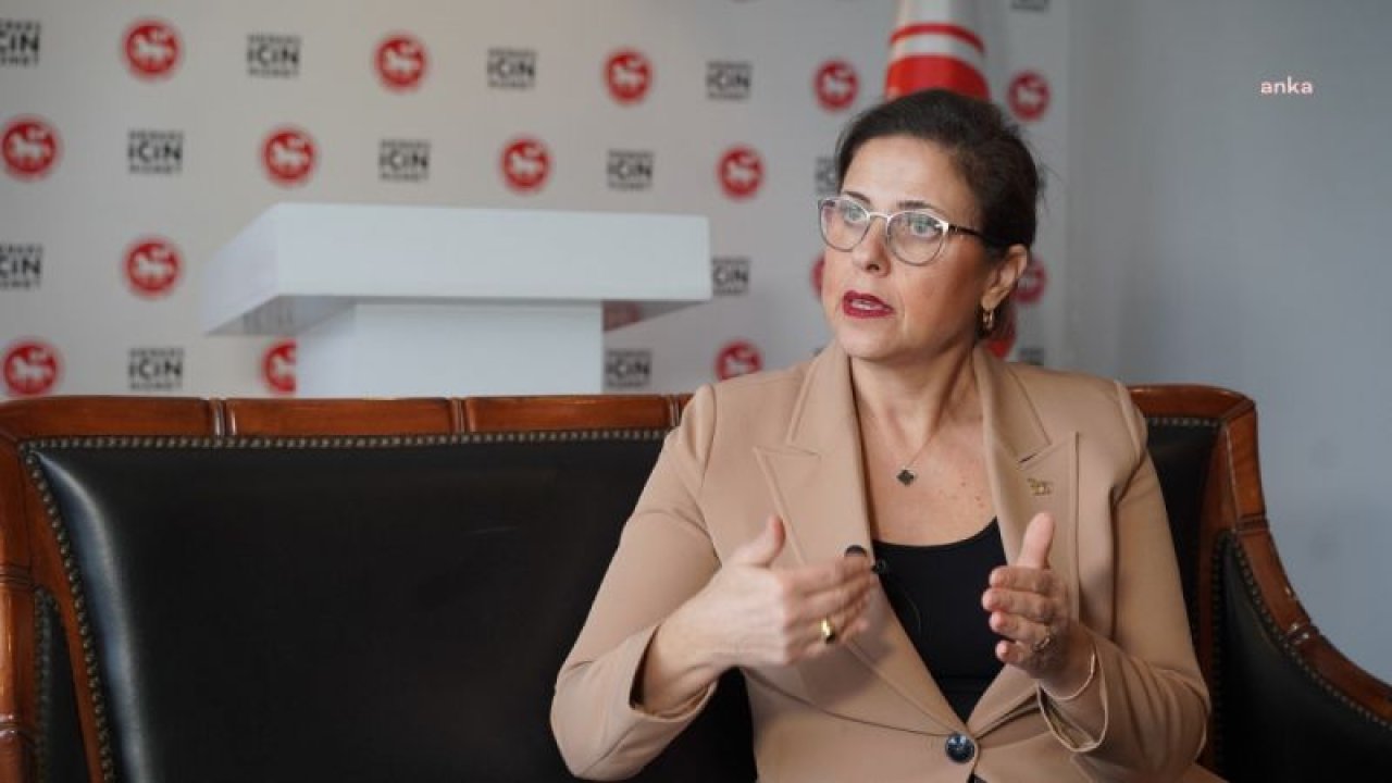 DEMOKRAT PARTİLİ İLAY AKSOY: “TÜRKİYE'Yİ ÇOK GERECEKLER; CUMHURBAŞKANLIĞI'NI ALDIĞIMIZ TAKDİRDE ONLARI DİZGİNLEYEBİLİRİZ”