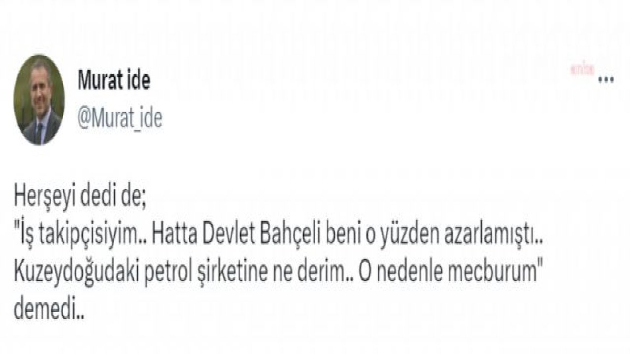 ATİLA KAYA'DAN SİNAN OĞAN'A TEPKİ: “BEN, CEHENNEMİN KAPILARINI KAPAYASIN DİYE İMZA VERMİŞTİM, CEHENNEME ODUN TAŞIYASIN DİYE DEĞİL”