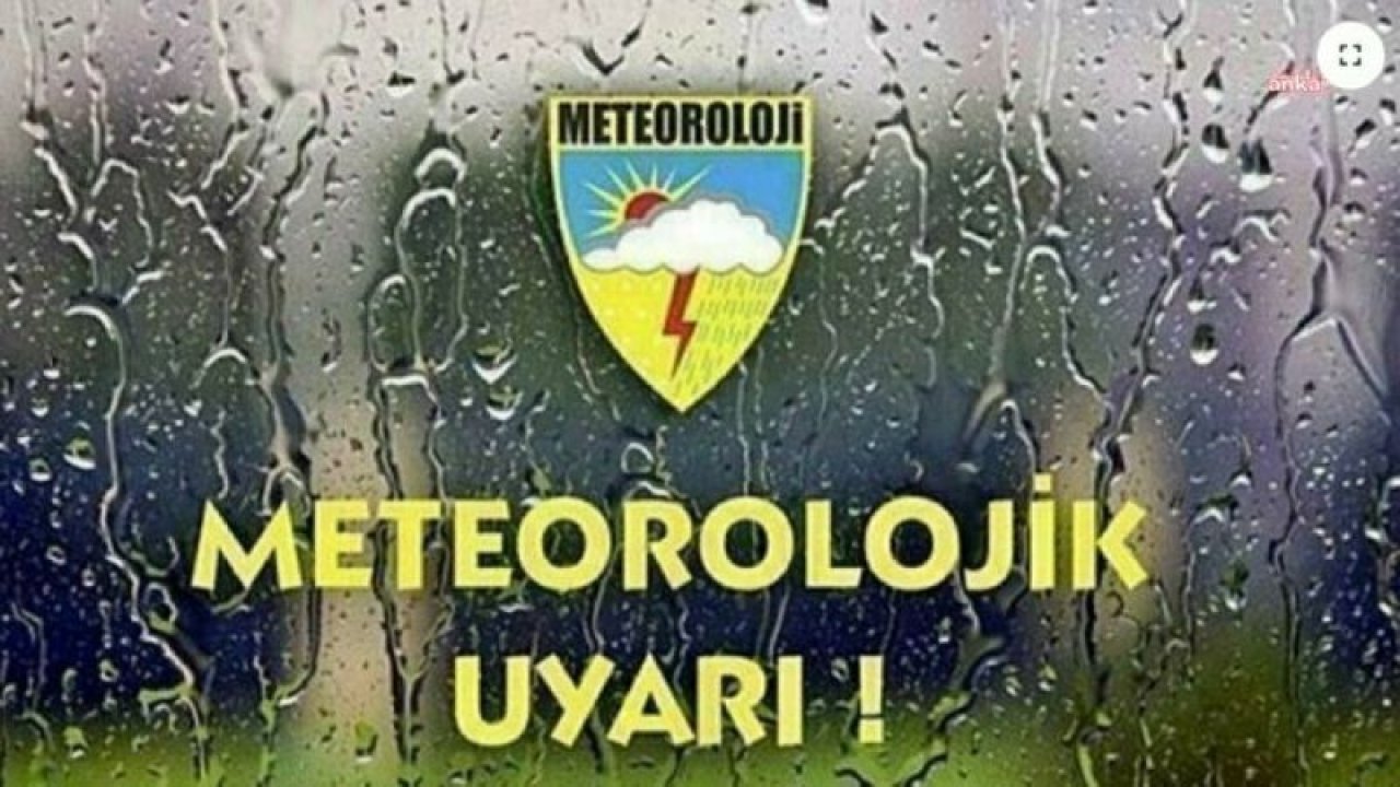 METEOROLOJİ’DEN MERSİN VE ADANA ÇEVRELERİ İÇİN ÇOK KUVVETLİ SAĞANAK YAĞIŞ UYARISI