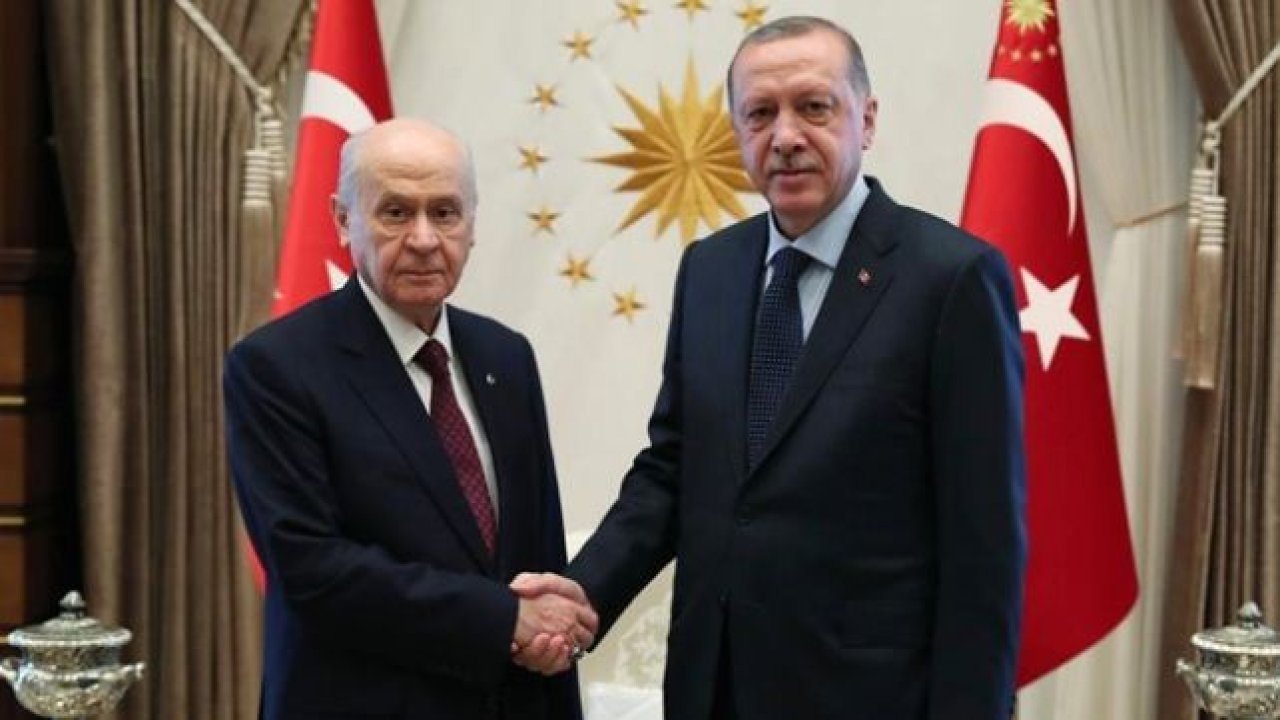 Cumhurbaşkanı Erdoğan Bahçeli ile görüşecek