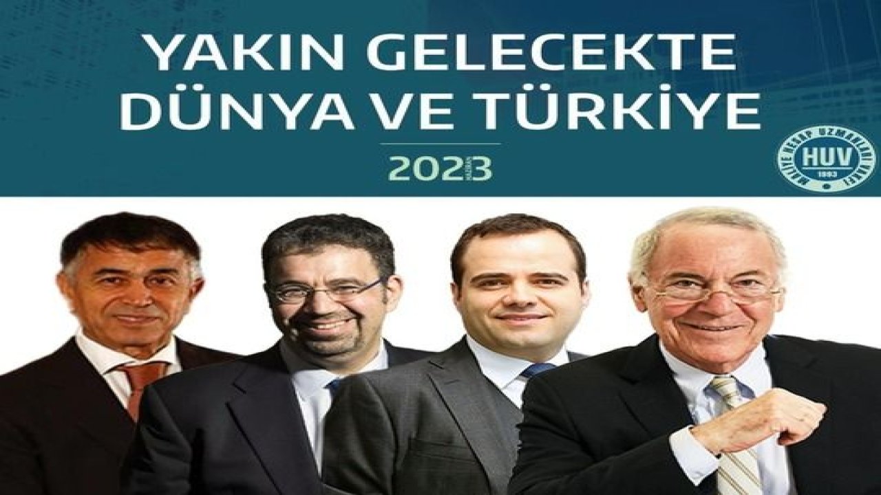“Yakın Gelecekte Dünya ve Türkiye” panelinin konukları Daron Acemoğu ve Steve Hanke
