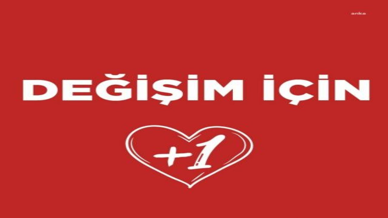 GENÇLERDEN SANDIK ÇAĞRISI: DEĞİŞİM İÇİN +1