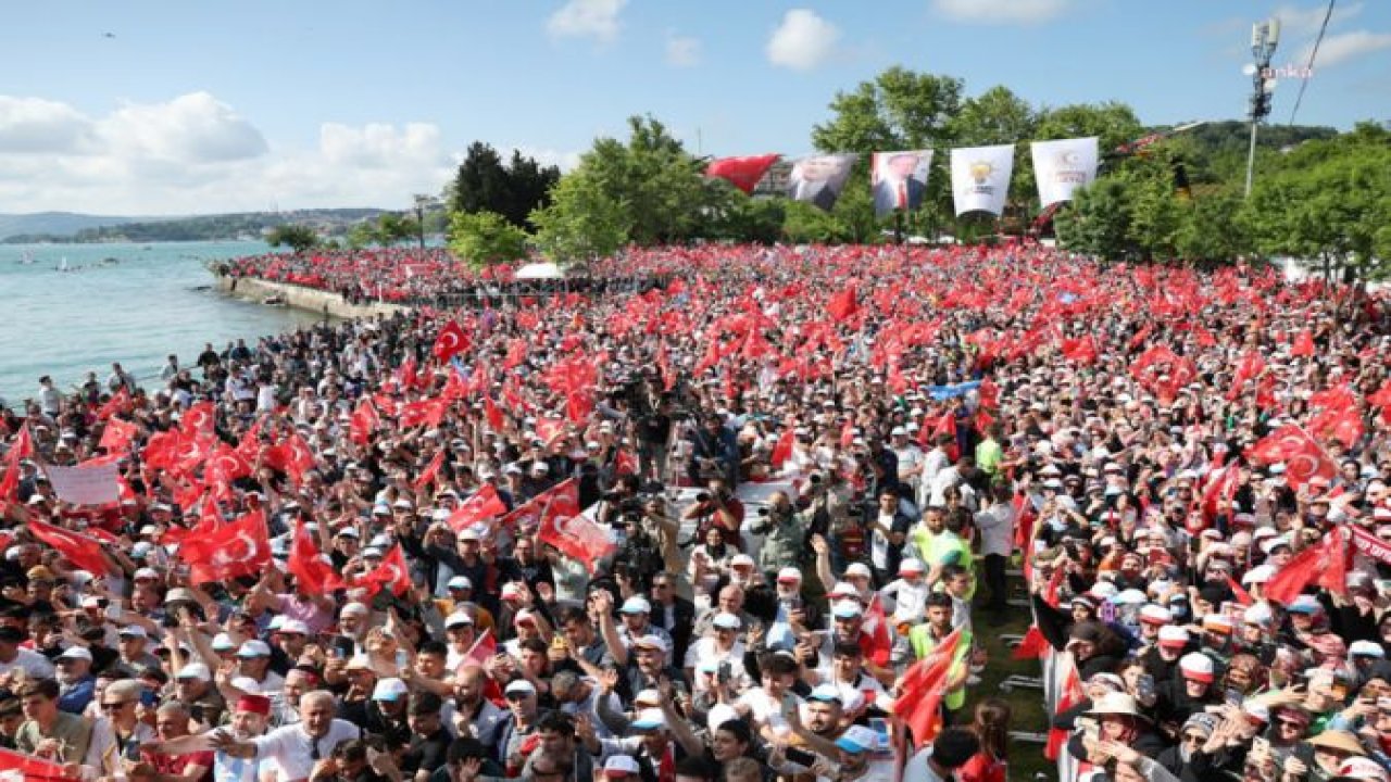 ERDOĞAN: "EMANETİNİZE LEKE BULAŞTIRMAMIŞ BİR KARDEŞİNİZ OLARAK, 5 YIL DAHA BU GÖREVE TALİBİZ. SON 21 YILDIR TÜRKİYE BİZE EMANETTİ, YARIN BİZ DE TÜRKİYE’YE EMANETİZ"