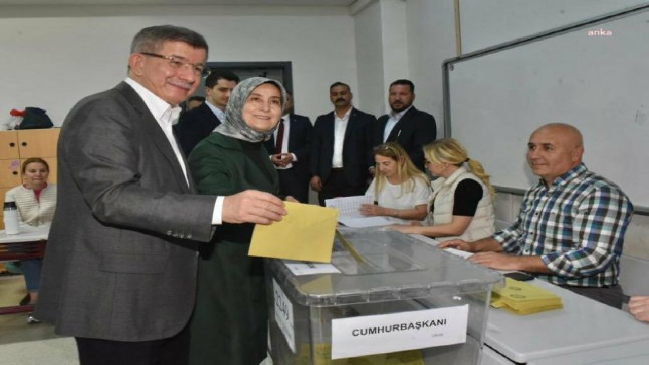 DAVUTOĞLU, OYUNU İSTANBUL'DA KULLANDI: "SAYIN ŞEKER'E YÖNELİK SALDIRIYI ŞİDDETLE KINIYORUM. HİÇ BİR ŞEKİLDE SANDIKLARA GÖLGE DÜŞMEMELİ"