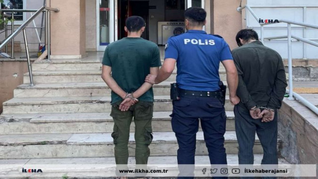 Gaziantep’te kablo çalan şahıslar suçüstü yakalandı