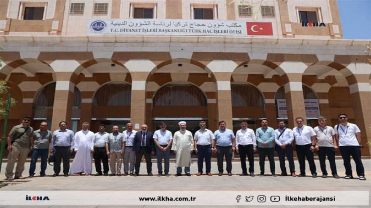 Diyanet İşleri Başkanı Erbaş, Medine’de