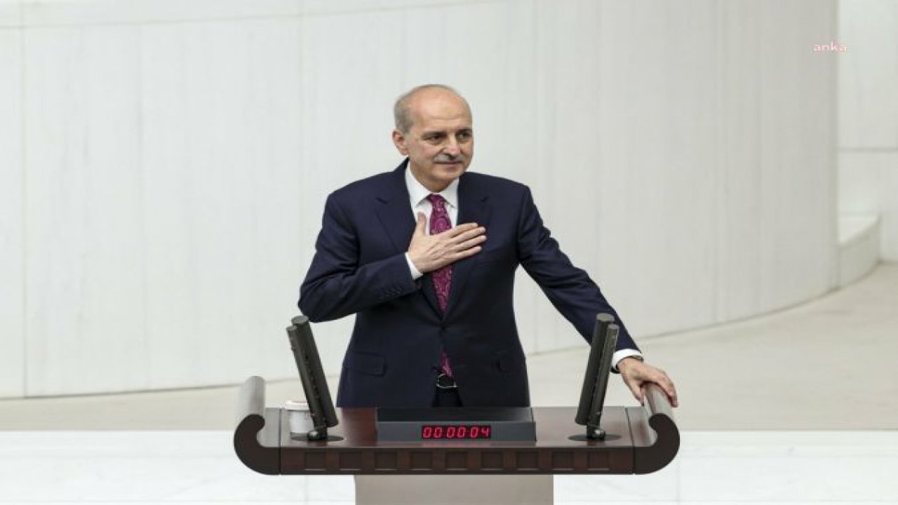 NUMAN KURTULMUŞ’UN TBMM BAŞKANI SEÇİLMESİNE İLİŞKİN TBMM KARARI RESMİ GAZETE’DE YAYINLANDI