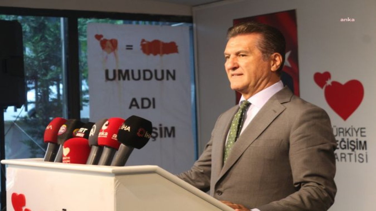 MUSTAFA SARIGÜL: “TÜRKİYE DEĞİŞİM PARTİMİZ İLE CUMHURİYET HALK PARTİMİZİN BİRLEŞME ÇALIŞMALARI BUGÜN İTİBARIYLA BAŞLAMIŞTIR”