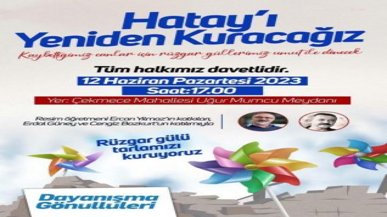 HATAY’DA DAYANIŞMA KONSERİ