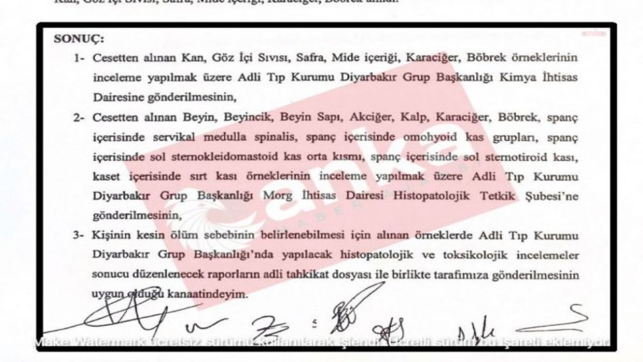 ŞANLIURFA’DA ÖLÜ HALDE BULUNAN ABDULBAKİ DAKAK’IN ÖN OTOPSİ RAPORU ORTAYA ÇIKTI. DAKAK’IN ZEHİRLENME İHTİMALİ DE ARAŞTIRILACAK