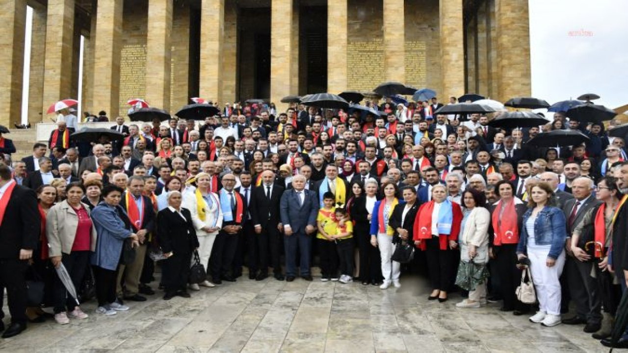 İYİ PARTİ ANKARA İL BAŞKANI KÖYLÜOĞLU, ANITKABİR’İ ZİYARET ETTİ: “EN BÜYÜK GÜCÜMÜZ BİZE GÖSTERMİŞ OLDUĞUNUZ HEDEFLERDİR”