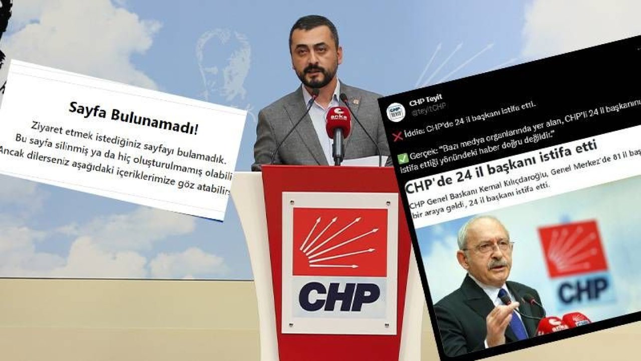 CHP Teyit, TV100'ün "24 İl Başkanı İstifa Etti" İddiasını Yalanladı