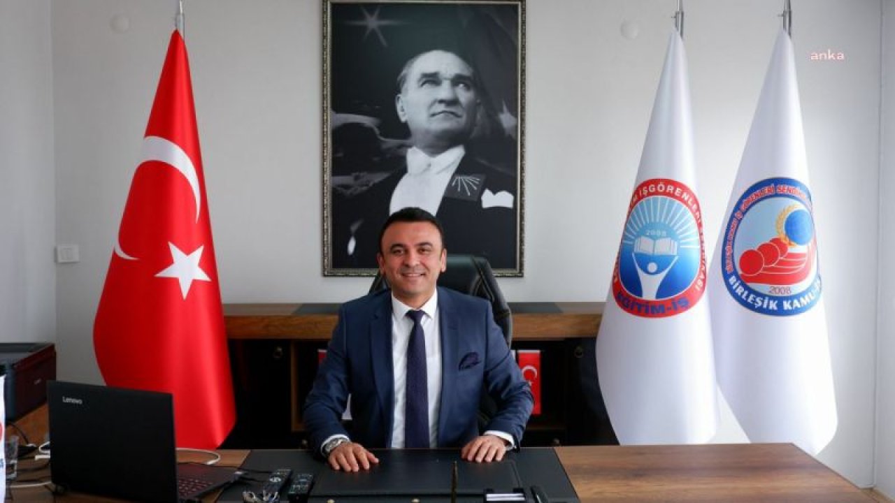 BİRLEŞİK KAMU-İŞ KONFEDERASYONU İSTANBUL İL BAŞKANI BAŞGÖNÜL: "MEMUR MAAŞI EN AZ 30 BİN TL OLMALIDIR"