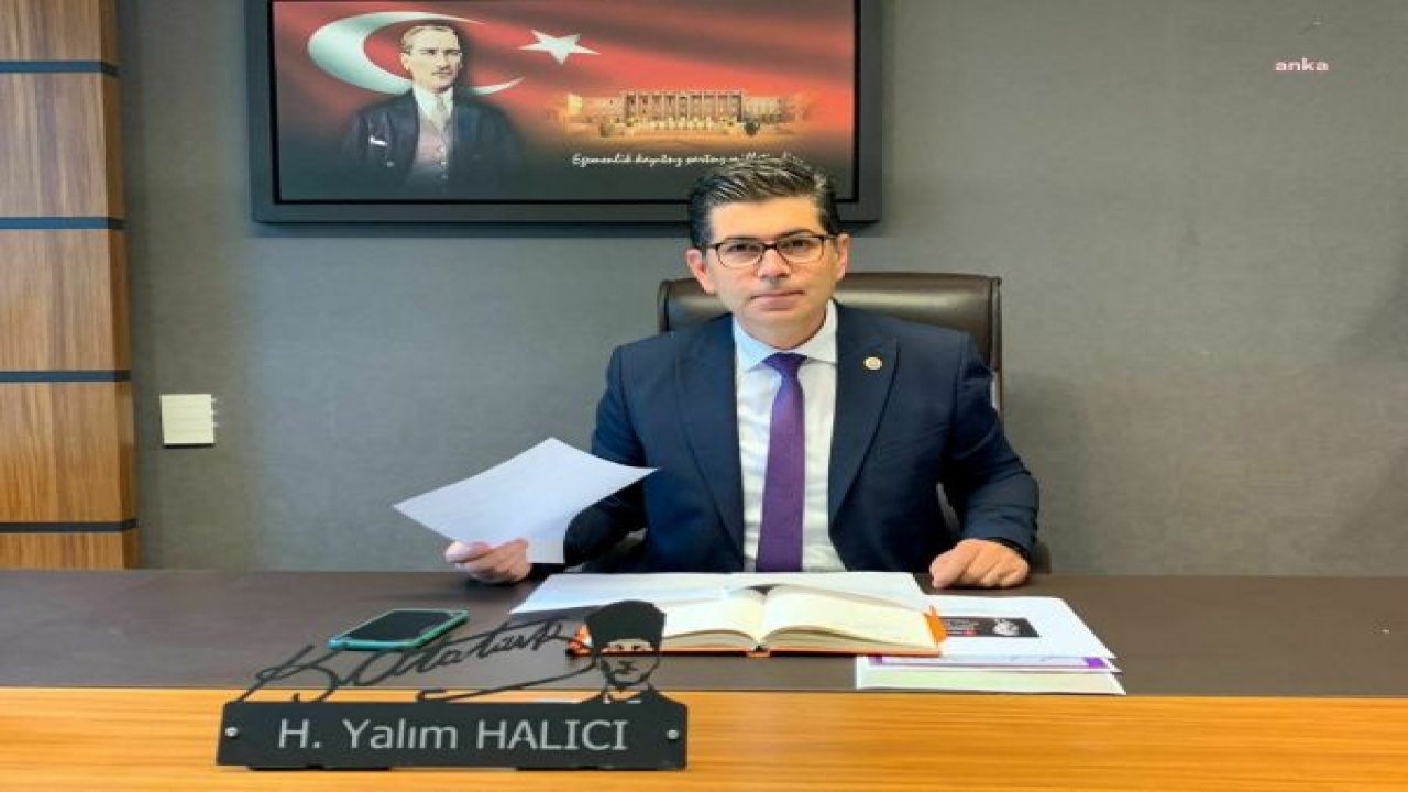 CHP’Lİ HALICI’DAN BAKAN KOCA’YA: “UYUŞTURUCU KULLANDIĞI TESPİT EDİLEN KİŞİ SAYISI VE UYUŞTURUCU KULLANIMINDA EN KÜÇÜK YAŞ KAÇTIR?”