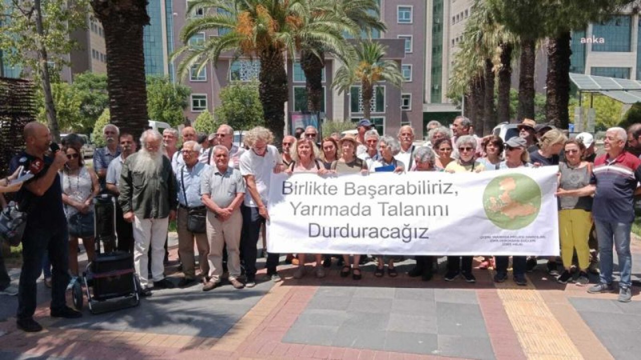 İZMİR'DE ÇEVRECİLERDEN DANIŞTAYIN ÇEŞME PROJESİ KARARINA TEPKİ: “İZMİR’İN, YARIMADANIN, ÇEŞME’NİN YAŞAM ALANLARININ YOK EDİLMESİNİ HEDEFLEMEKTEDİR”