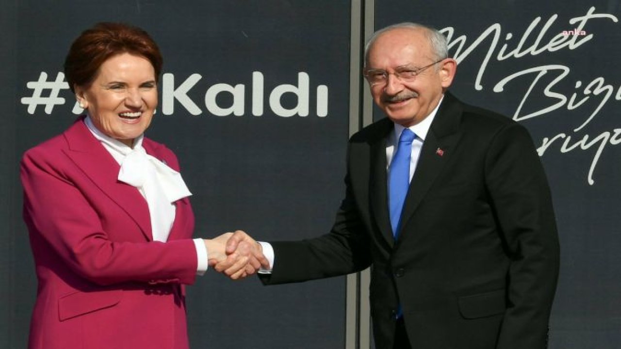 KILIÇDAROĞLU’NDAN  AKŞENER’E TEBRİK TELEFONU