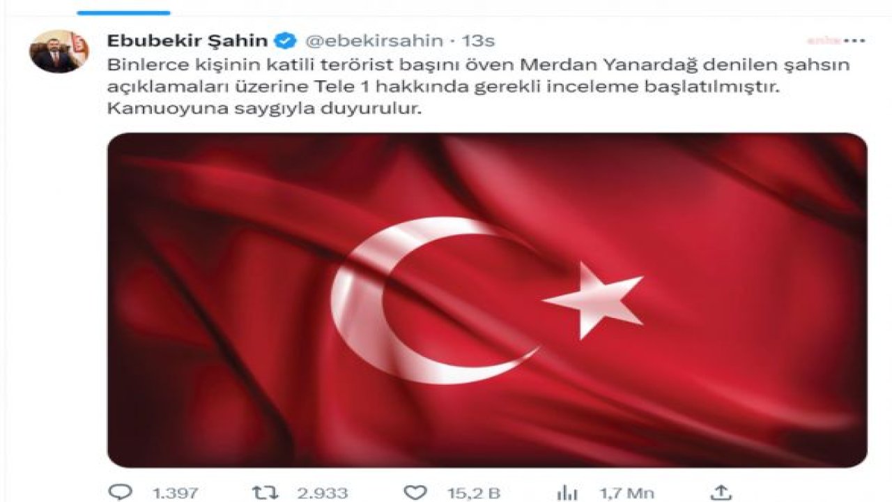 GAZETECİ MERDAN YANARDAĞ HAKKINDA SORUŞTURMA