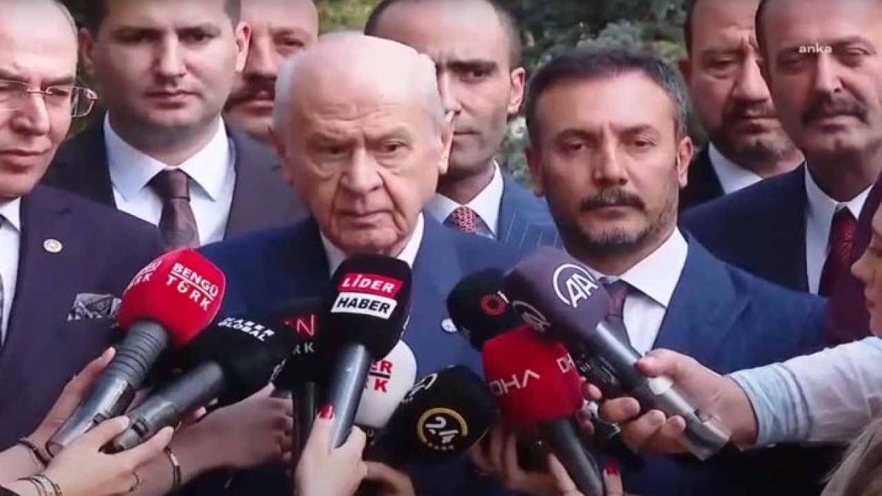 BAHÇELİ: "SİYASİ İSTİKRARIN TOPLUMSAL DENGESİNİ KURACAK YEREL YÖNETİMİN DE BU SEÇİMLERDE ÖNEM KAZANDIĞINI HERKES ANLAMALI VE GÖRMELİDİR"