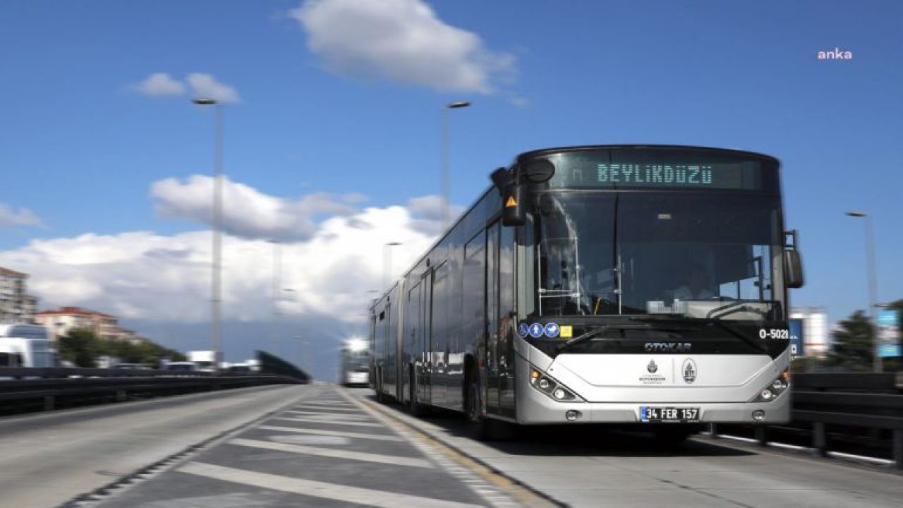 İBB’NİN YENİ METROBÜSLERİ SEFERE BAŞLADI