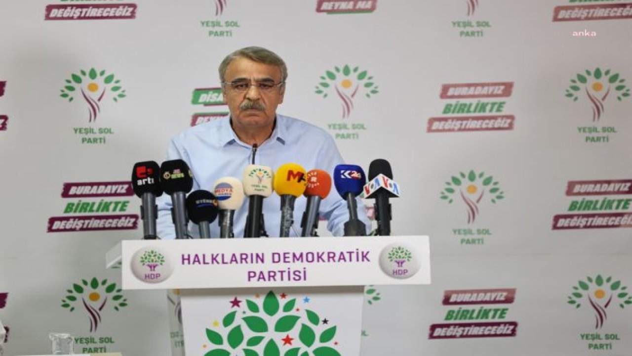 MİTHAR SANCAR: "HDP OLARAK VARLIĞIMIZI KORUYACAĞIZ AMA YEŞİL SOL PARTİ'Yİ DE PARLAMENTODA EN ETKİLİ GÜÇ HALİNE GETİRMEK İÇİN ELİMİZDEN GELEN BÜTÜN ÇABALARI HARCAYACAĞIZ"