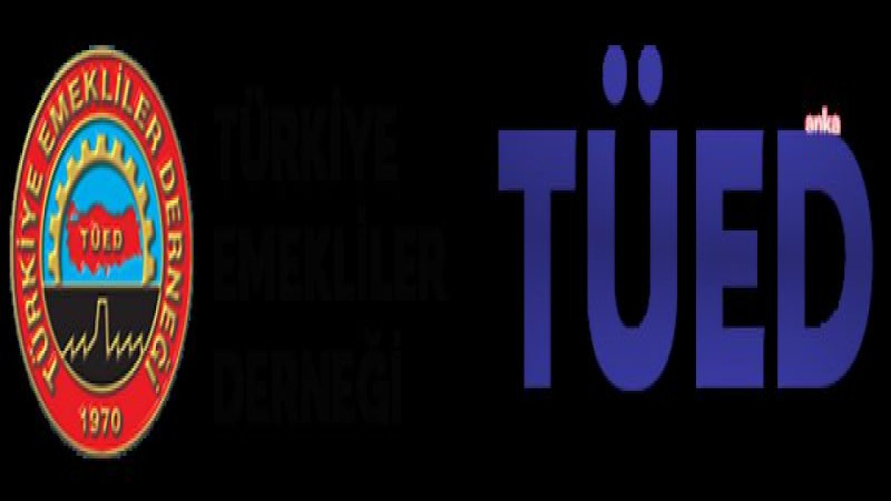 TÜED BAŞKANI ERGÜN: “EMEKLİLERİN 2002’DEKİ AYLIKLARININ ALTIN KARŞILIĞI BUGÜN 25 BİN LİRA AMA 7 BİN 500 LİRAYA MAHKÛM OLDUK. EMEKLİLERİMİZİN YIL BAŞINA KADAR DAYANACAK GÜCÜ KALMAMIŞTIR”