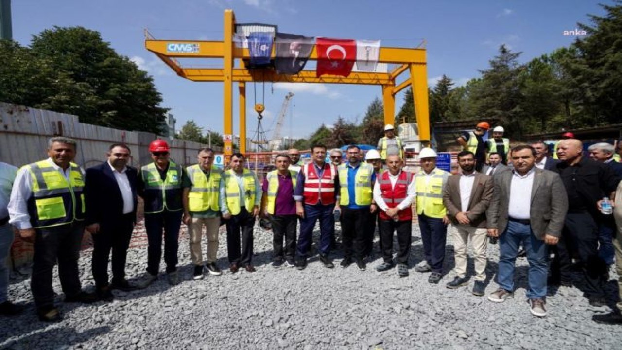 İMAMOĞLU: İSTANBUL'UN BATISINA İLK METRONUN ERİŞİMİ BAŞLIYOR