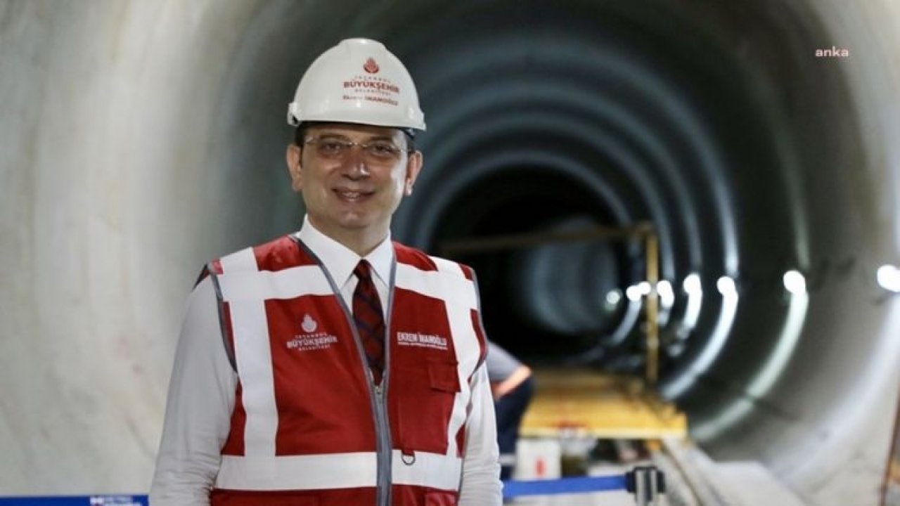 İMAMOĞLU, İSTANBUL’UN ULAŞIM YATIRIMLARI İÇİN İHTİYAÇ DUYDUKLARI KREDİLERE BAKAN ŞİMŞEK’İN HAZİNE ONAYI VERDİĞİNİ DUYURDU