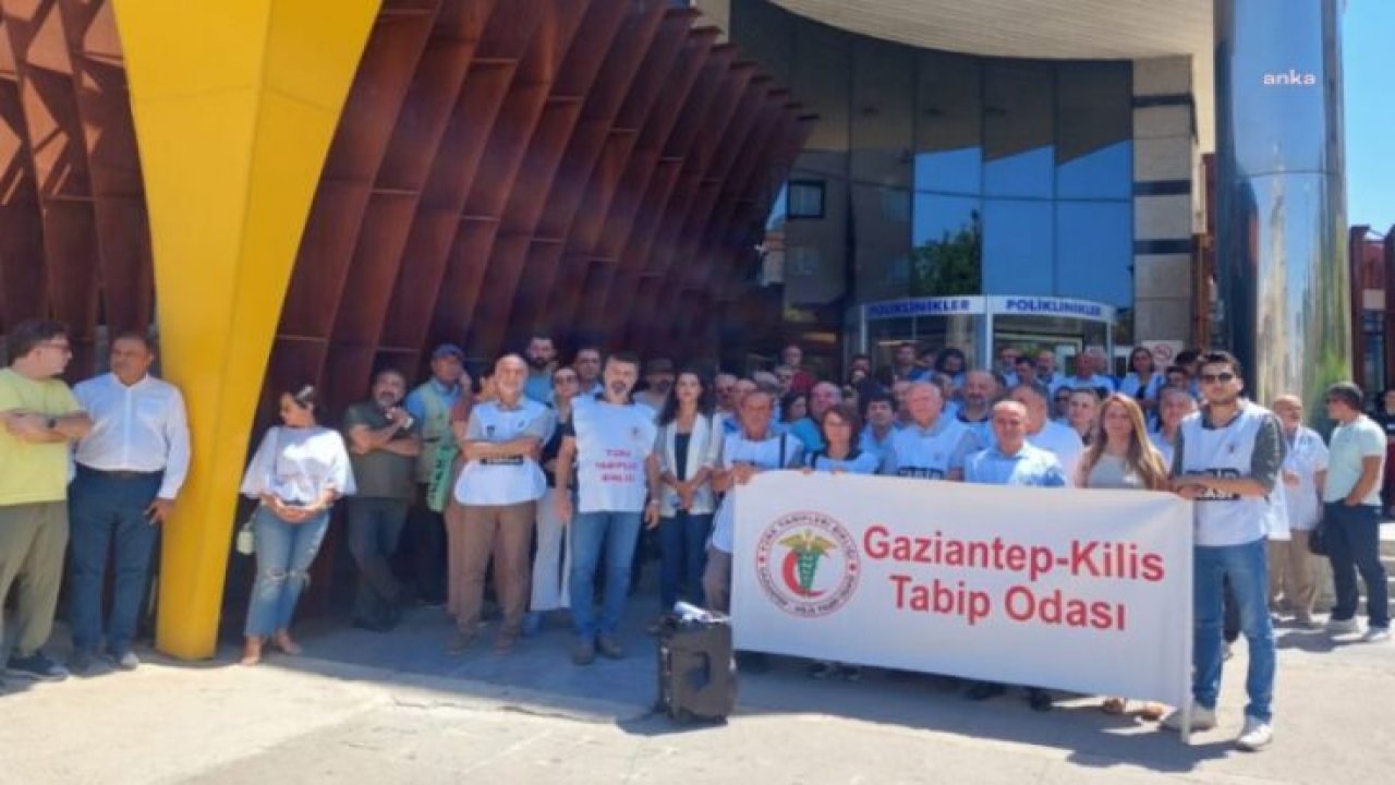 GAZİANTEP KİLİS TABİP ODASI: “EN BAŞINDAN SAĞLIKTA DÖNÜŞÜM DENİLEN PROJENİN YANLIŞLIĞINI, SAĞLIK HİZMETLERİNİN FİNANSALLAŞTIRILARAK BİR TİCARİ META HALİNE GETİRİLMESİNİ DOĞRU BULMADIK”