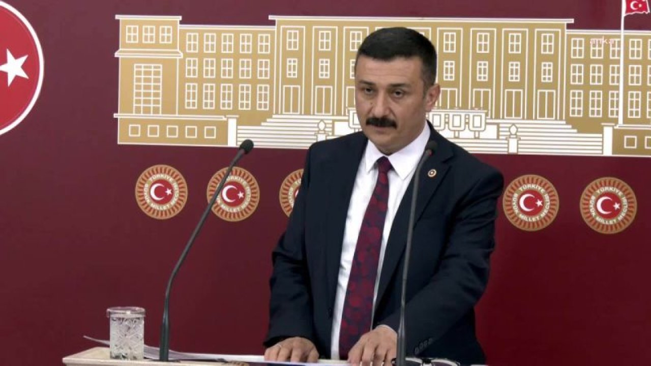 İYİ PARTİLİ TÜRKOĞLU: “MEMLEKETTE ÇALIŞANLARIN YÜZDE 60’I ASGARİ ÜCRETLE ÇALIŞMAKTA”