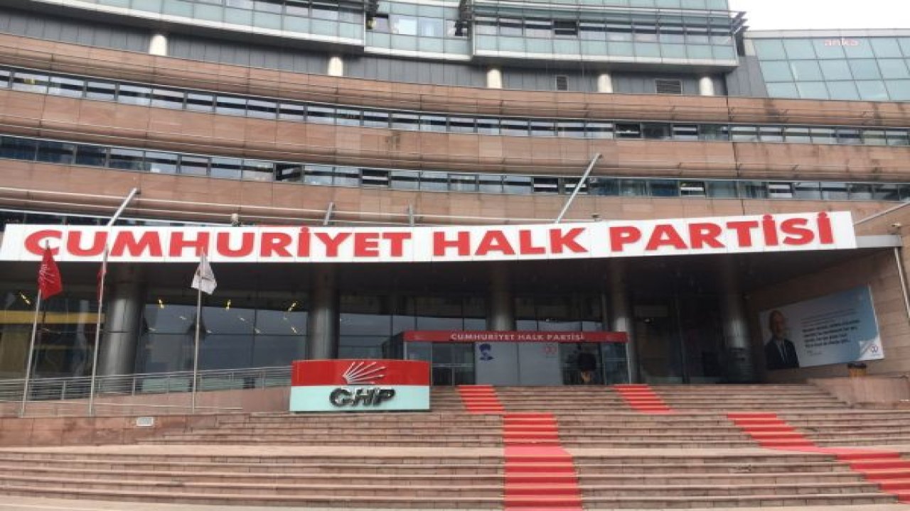 CHP'DE YENİ PARTİ MECLİSİ İLK TOPLANTISINI 11 KASIM’DA YAPACAK