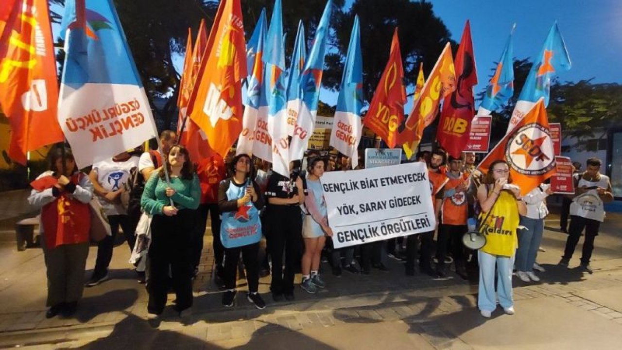 ÖĞRENCİLERDEN “YÖK” PROTESTOSU: “ÖĞRENCİ ÖLÜMLERİ POLİTİKTİR, ÖLÜM DÜZENİNİ KABUL ETMİYORUZ”