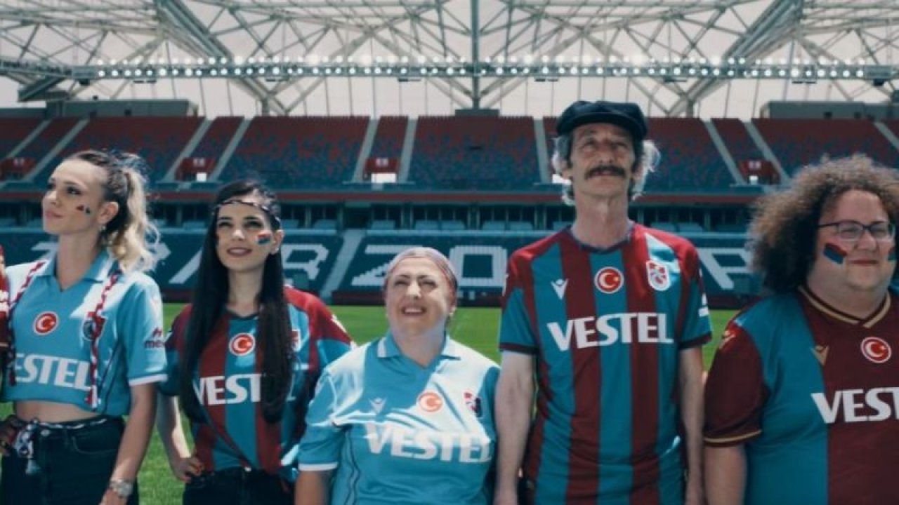 Trabzonspor'un yeni sezon formaları video ile tanıtıldı