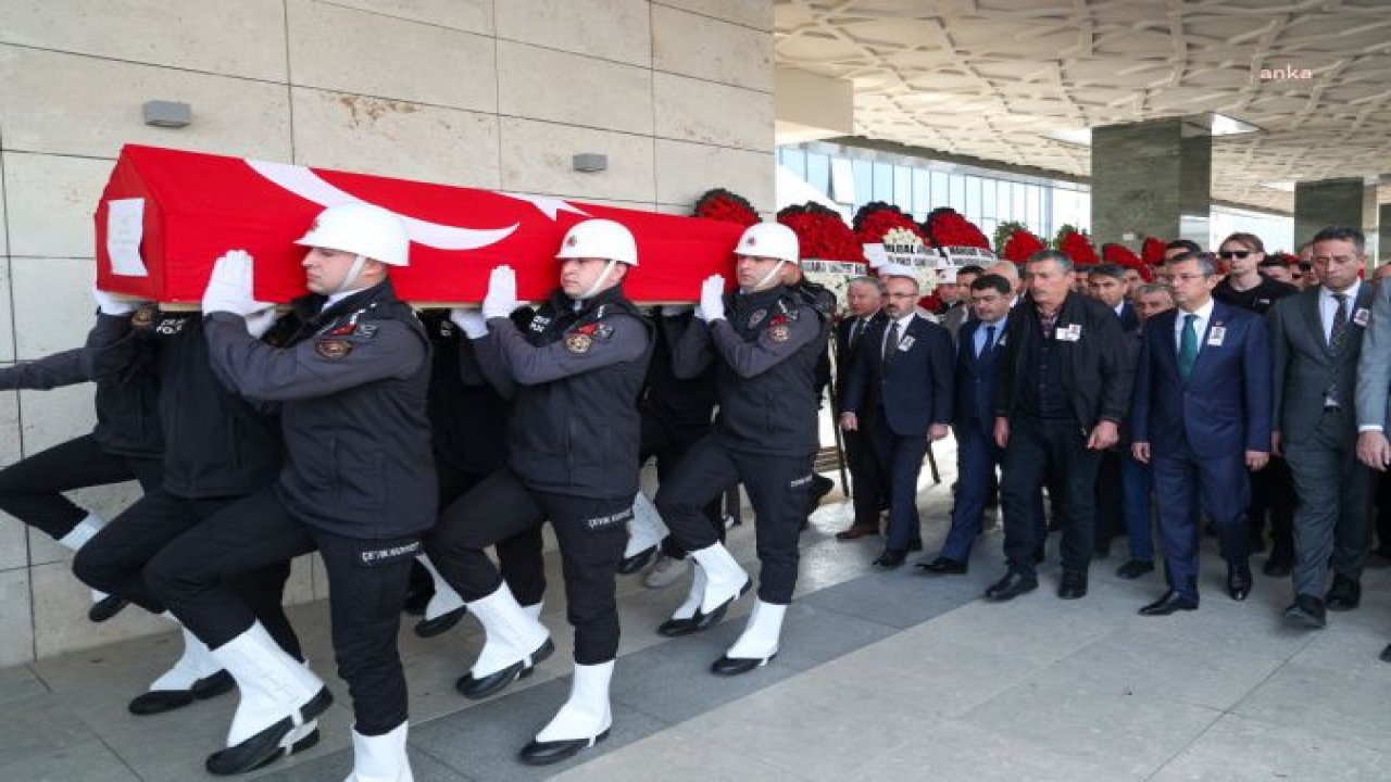 ŞEHİT BEKÇİ HALİL KARA, ANKARA’DA DÜZENLENEN TÖRENLE SON YOLCULUĞUNA UĞURLANDI