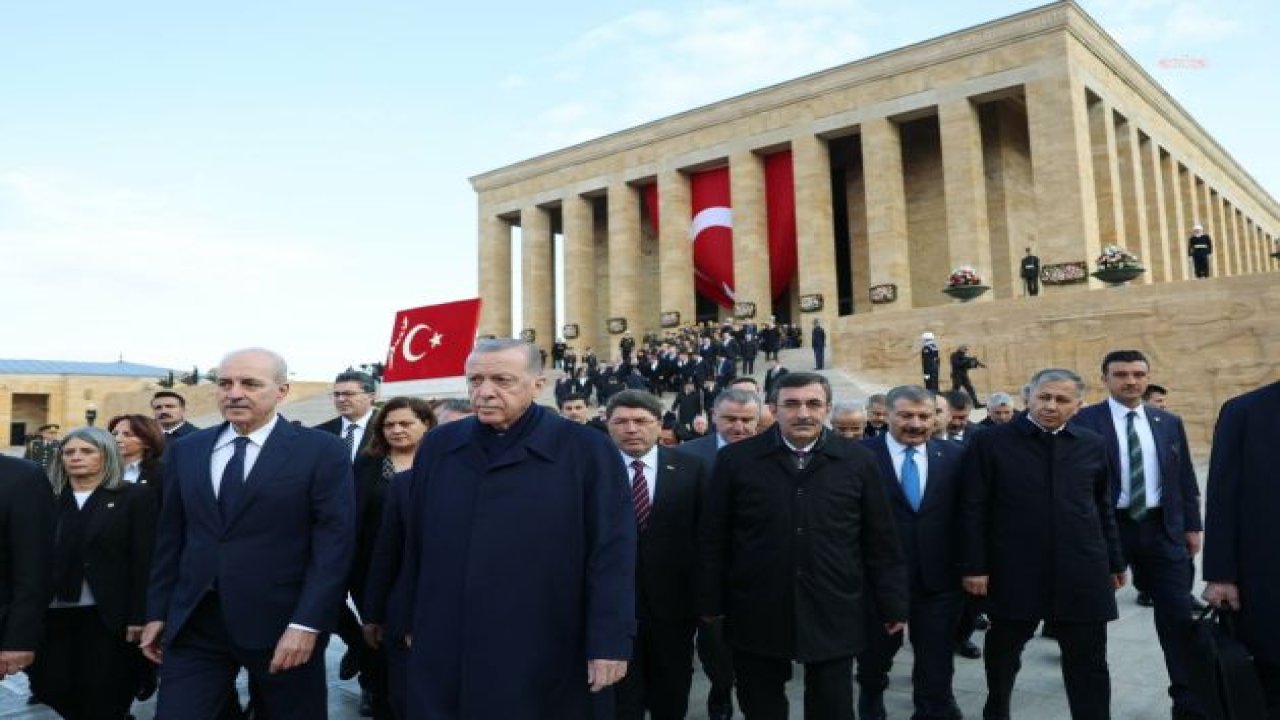 BÜYÜK ÖNDER MUSTAFA KEMAL ATATÜRK, VEFATININ 85. YIL DÖNÜMÜNDE ANITKABİR’DE, RESMİ TÖRENLE ANILDI