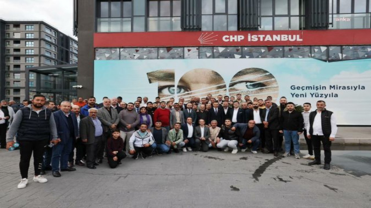 CHP İSTANBUL İL BAŞKANI ÇELİK, ROMAN TOPLUM TEMSİLCİLERİ İLE BİR ARAYA GELDİ: "ÇOK GÜÇLÜ GİRİŞİMLERDE BULUNACAĞIZ"