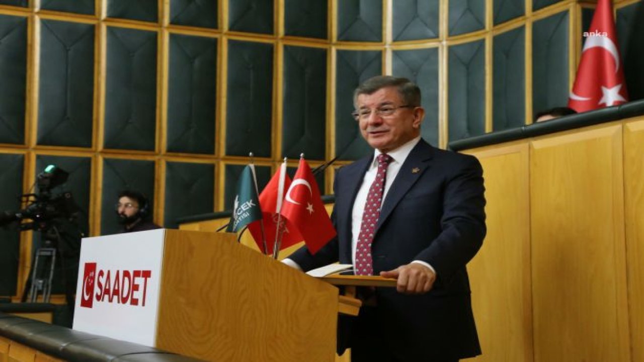 DAVUTOĞLU: “TAKTİK OLARAK YAPILMAK İSTENEN, DÜŞMANLAŞTIRDIKLARI AYM’YE SAVAŞ İLAN EDİP SEÇİMİ KAZANMAK, UZUN VADEDE HEDEF OTORİTER BİR REJİMİ KURUMSALLAŞTIRMAK”